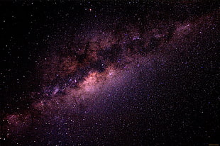 milky way sky, space, universe, stars