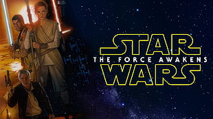 Star Wars The Force Awakens cover, Star Wars, Star Wars: The Force Awakens, Daisy Ridley, fan art HD wallpaper