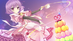 Anime character girl illustration HD wallpaper