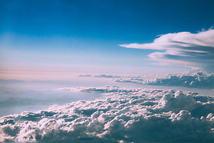 white clouds, Clouds, Sky, Shroud HD wallpaper