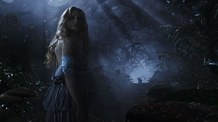 Alice In Wonderland digital wallpaper, Alice in Wonderland, movies HD wallpaper