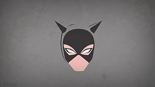 Batgirl illustration, Catwoman, minimalism, DC Comics, Blo0p HD wallpaper