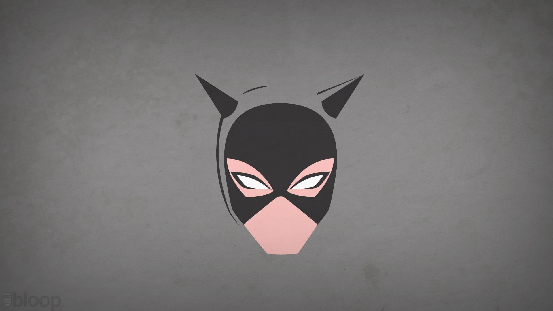 Batgirl illustration, Catwoman, minimalism, DC Comics, Blo0p
