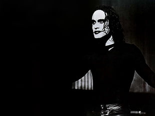 men's black top, The Crow, Brandon Lee HD wallpaper