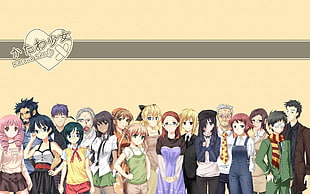 anime character wallpaper, Katawa Shoujo, Misha, Rin Tezuka, Lilly Satou HD wallpaper