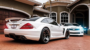 white coupe