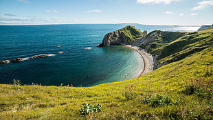 body of water and shore, landscape, Dorset, coastline, Durdle Door (england)