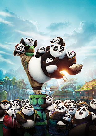 Kung Fu Panda movie poster HD wallpaper