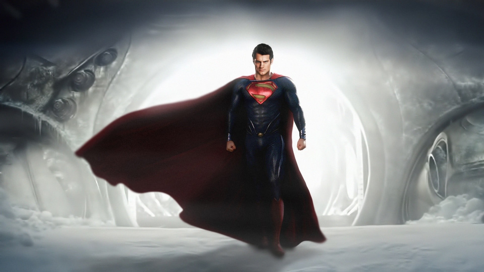 Superman 3D wallpaper, movies, Man of Steel, Superman, Henry Cavill HD ...