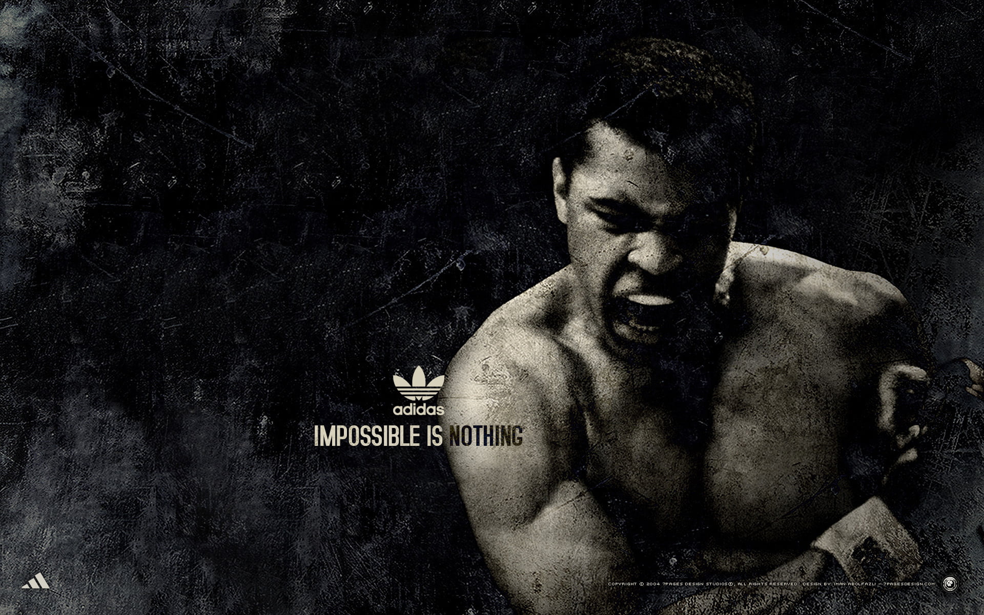 Adidas Impossible is Nothing ads HD wallpaper | Wallpaper Flare