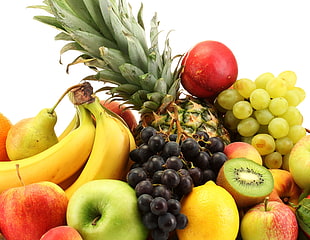 photo of variety of fruits HD wallpaper