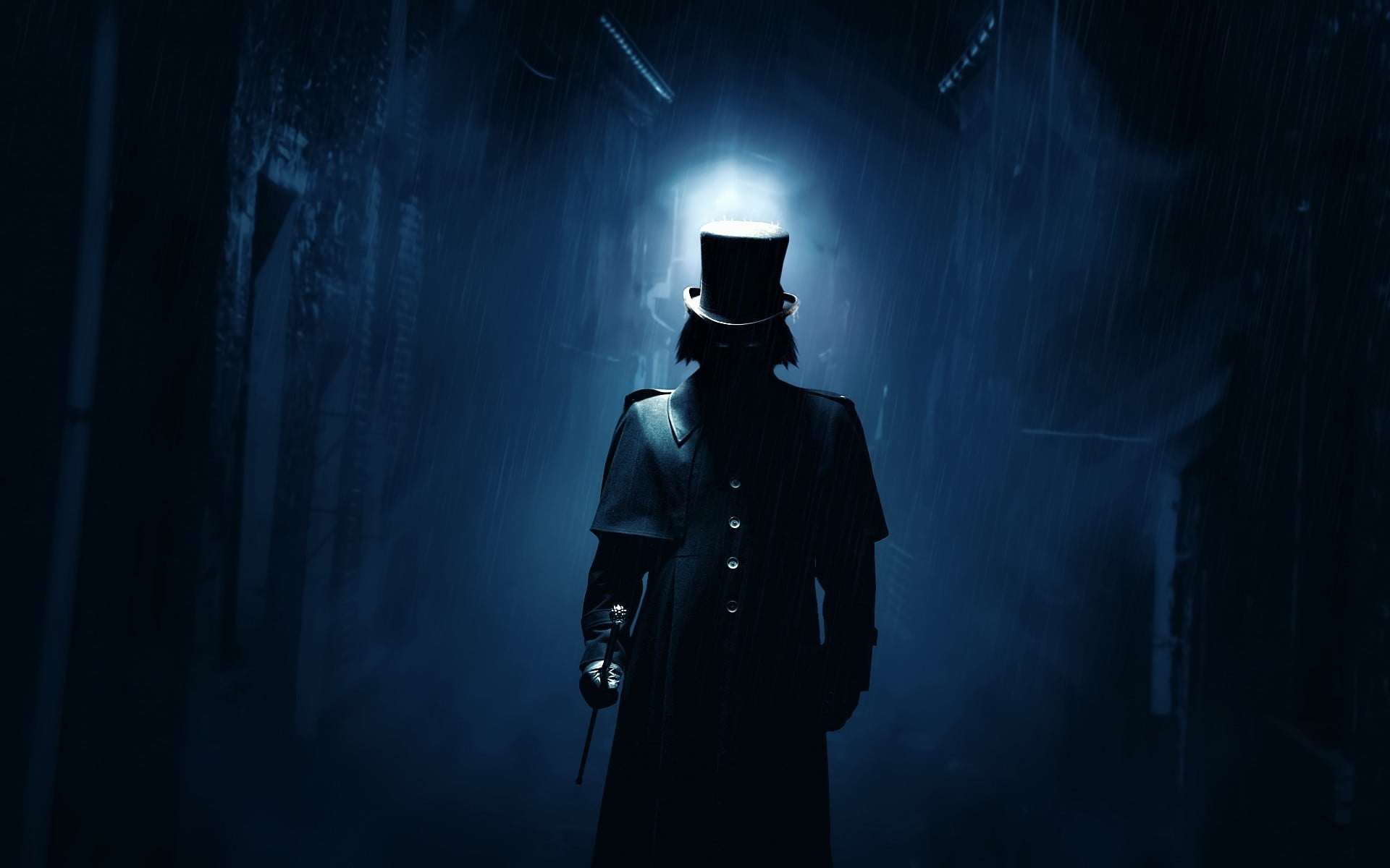 Man wearing black bucket hat digital wallpaper, artwork, fantasy art,  digital art, Jack the Ripper HD wallpaper | Wallpaper Flare