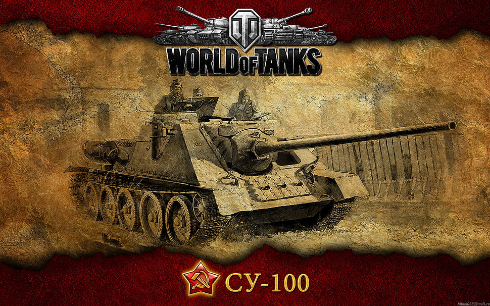 World of Tanks game application HD wallpaper