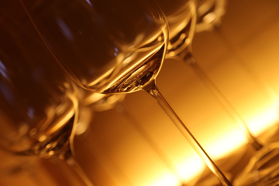 clear wine glass HD wallpaper