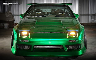 green car, Mazda