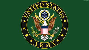 United States Army logo HD wallpaper