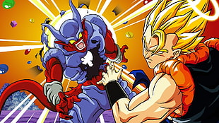 Son Goku movie still screenshot, Dragon Ball Z, Gogeta, Janemba, Dragon Ball HD wallpaper