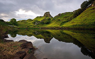 photo of body of water and hills, landscape, nature, Scotland, Skye