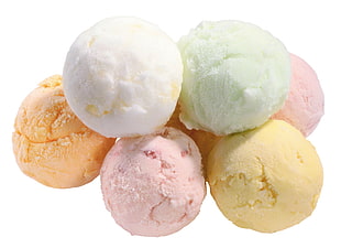 six ice creams HD wallpaper