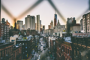 high rise building, street, city, cityscape, New York City