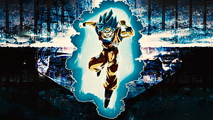 Dragon Ball Super Saiyan Blue Goku, Son Goku, Dragon Ball, Dragon Ball Z Kai, Vegeta