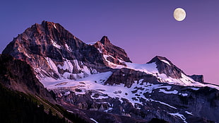 snow-capped mountain, mountains, snow, landscape