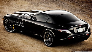 black Acura GL FF coupe, Mercedes-Benz, supercars, car, Mercedes-Benz SLR HD wallpaper