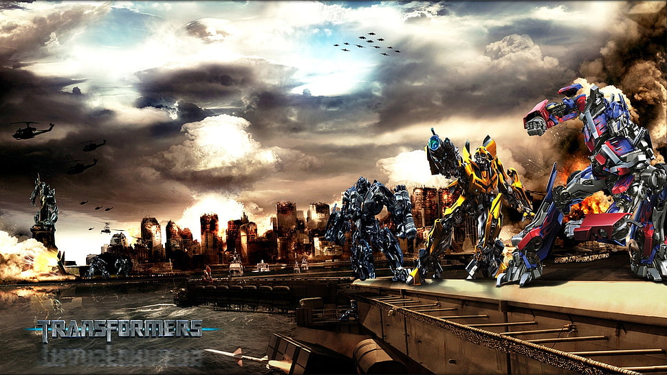 Transformers digital wallpaper, movies, Transformers HD wallpaper