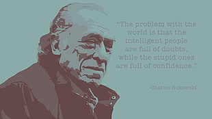 Charles Bukowaki, quote, Charles Bukowski HD wallpaper