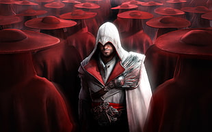 Assassins Creed illustration HD wallpaper