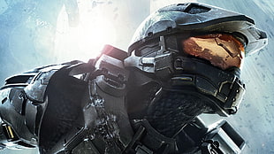 Halo digital wallpaper, video games, Halo 4