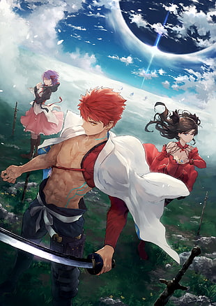 Fate Series, Fate/Stay Night, Sakura Matou, Shirou Emiya HD wallpaper
