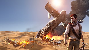 Uncharted 3 game HD wallpaper