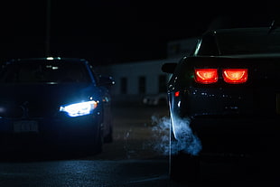 Chevrolet Camaro coupe, Car, Lights, Night HD wallpaper