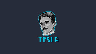 Tesla logo, Nikola Tesla, science HD wallpaper