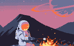 astronaut illustration