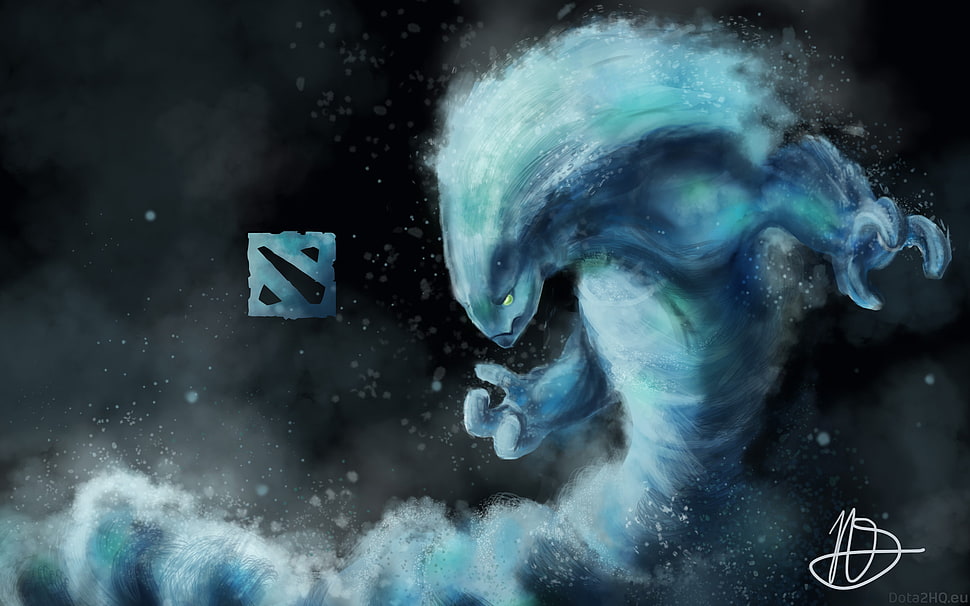 Morphling of DOTA 2 art HD wallpaper