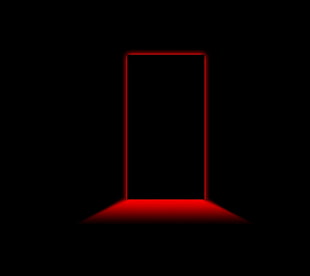 rectangular black door, door, simple background HD wallpaper