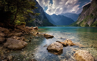 brown rock formation, nature, landscape, Alps, summer