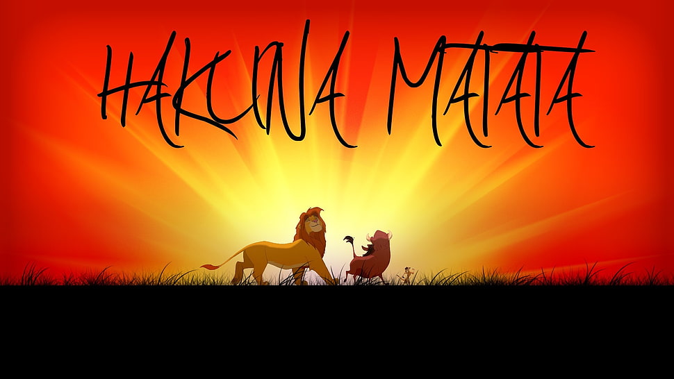 Lion King illustration, movies, The Lion King, Disney, Simba HD wallpaper