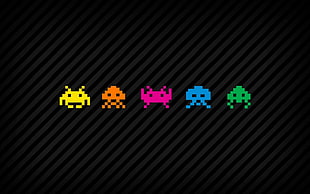 pixels, pixel art, digital art, video games HD wallpaper