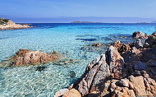 blue ocean, beach, nature, landscape