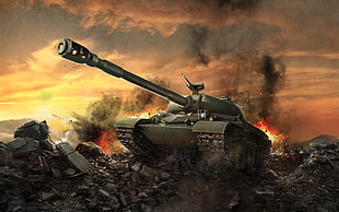 World of Tanks game poster HD wallpaper