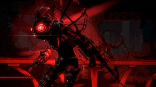 anime robot character illustration, video games, BioShock 2 HD wallpaper