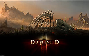 Diablo 3 graphic wallpaper, Diablo III HD wallpaper