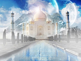 Taj Mahal, India, architecture, city, Taj Mahal, palace HD wallpaper