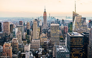Empire State building , USA HD wallpaper