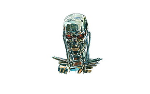Terminator illustration, cyborg, movies, Terminator, artwork HD wallpaper