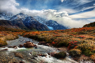 long exposure photo of mountain ranges, south america