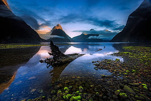 landscape photo of body of water, nature, landscape, water, clouds